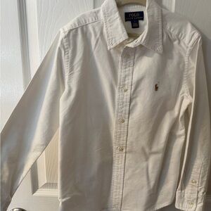 Polo by Ralph Lauren Boys White Oxford Shirt
